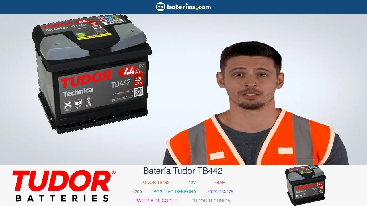 Vídeo de YouTube: Instalación Batería Tudor TB442 44Ah