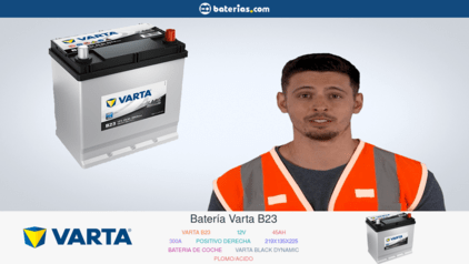 BATERIA VARTA B23 12v 45AH 300A(en)